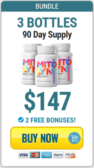 Mitolyn - 3 Bottles - $49 per bottle