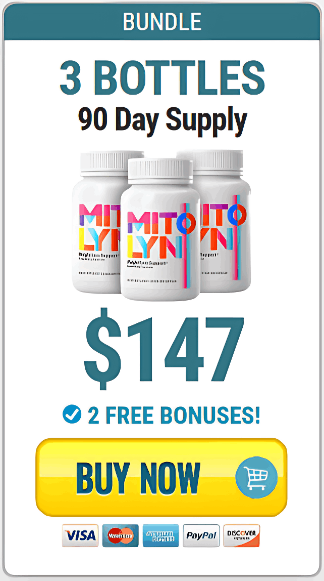 MITOLYN - 3 bottles - $49 per bottle